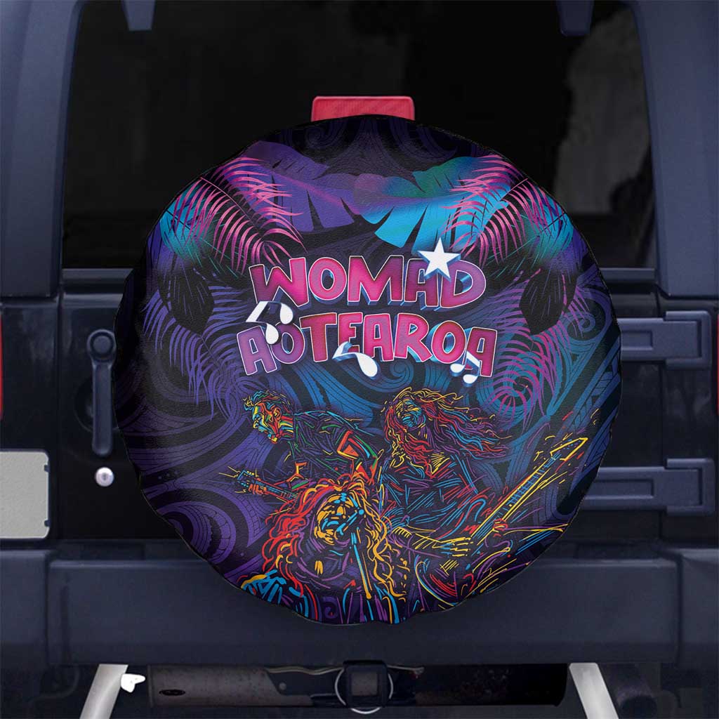 Aotearoa Arts Festival 2025 Spare Tire Cover Maori Performing Art and Music - Rhythmic Vibes LT03 - Polynesian Pride