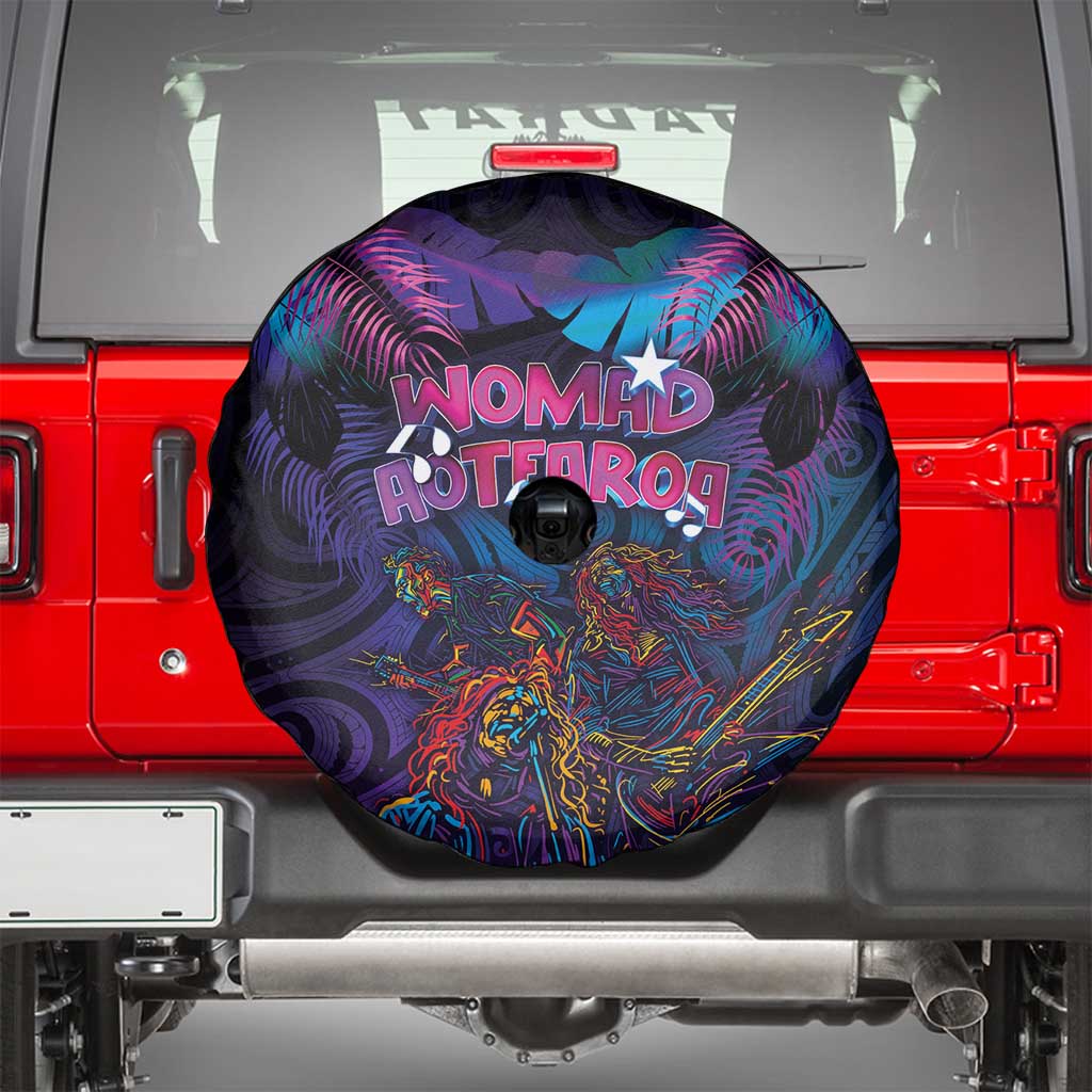 Aotearoa Arts Festival 2025 Spare Tire Cover Maori Performing Art and Music - Rhythmic Vibes LT03 - Polynesian Pride