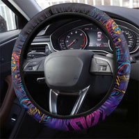 Aotearoa Arts Festival 2025 Steering Wheel Cover Maori Performing Art and Music - Rhythmic Vibes LT03 - Polynesian Pride