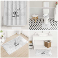 Custom New Zealand Football Bathroom Set The Whites-Sporty T90 Style LT03 - Polynesian Pride