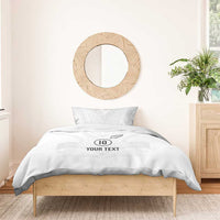 Custom New Zealand Football Bedding Set The Whites-Sporty T90 Style LT03 - Polynesian Pride