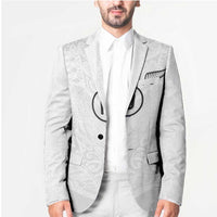 Custom New Zealand Football Blazer The Whites-Sporty T90 Style LT03 - Polynesian Pride
