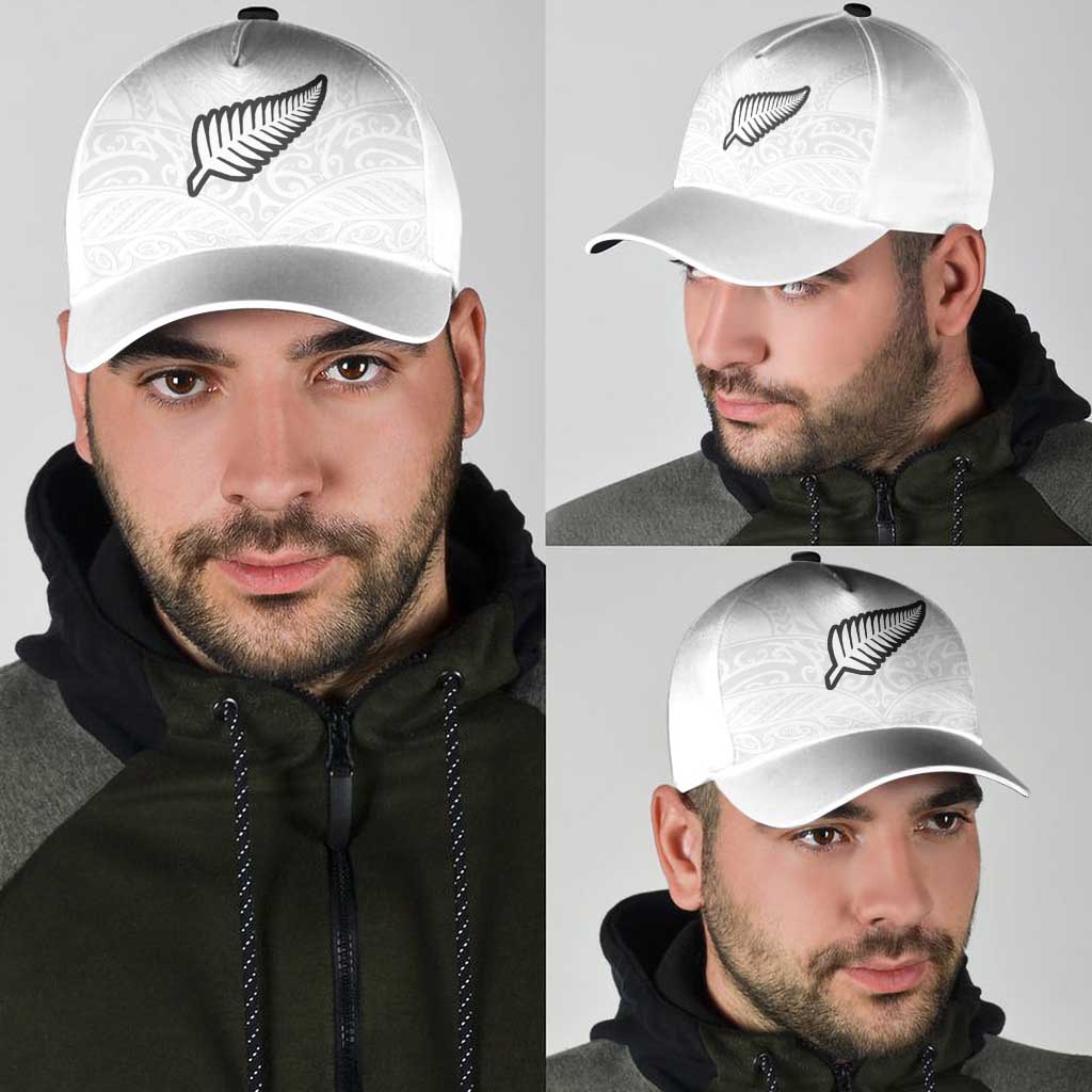 New Zealand Football Classic Cap The Whites-Sporty T90 Style LT03 - Polynesian Pride