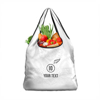 Custom New Zealand Football Grocery Bag The Whites-Sporty T90 Style LT03 1-pack One Size White - Polynesian Pride