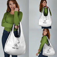 Custom New Zealand Football Grocery Bag The Whites-Sporty T90 Style LT03 - Polynesian Pride