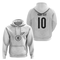 Custom New Zealand Football Hoodie The Whites-Sporty T90 Style LT03 - Polynesian Pride