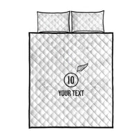 Custom New Zealand Football Quilt Bed Set The Whites-Sporty T90 Style LT03 - Polynesian Pride