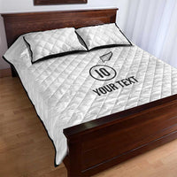 Custom New Zealand Football Quilt Bed Set The Whites-Sporty T90 Style LT03 - Polynesian Pride