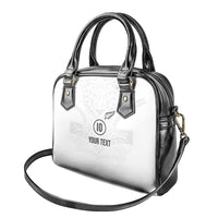 Custom New Zealand Football Shoulder Handbag The Whites-Sporty T90 Style LT03 - Polynesian Pride