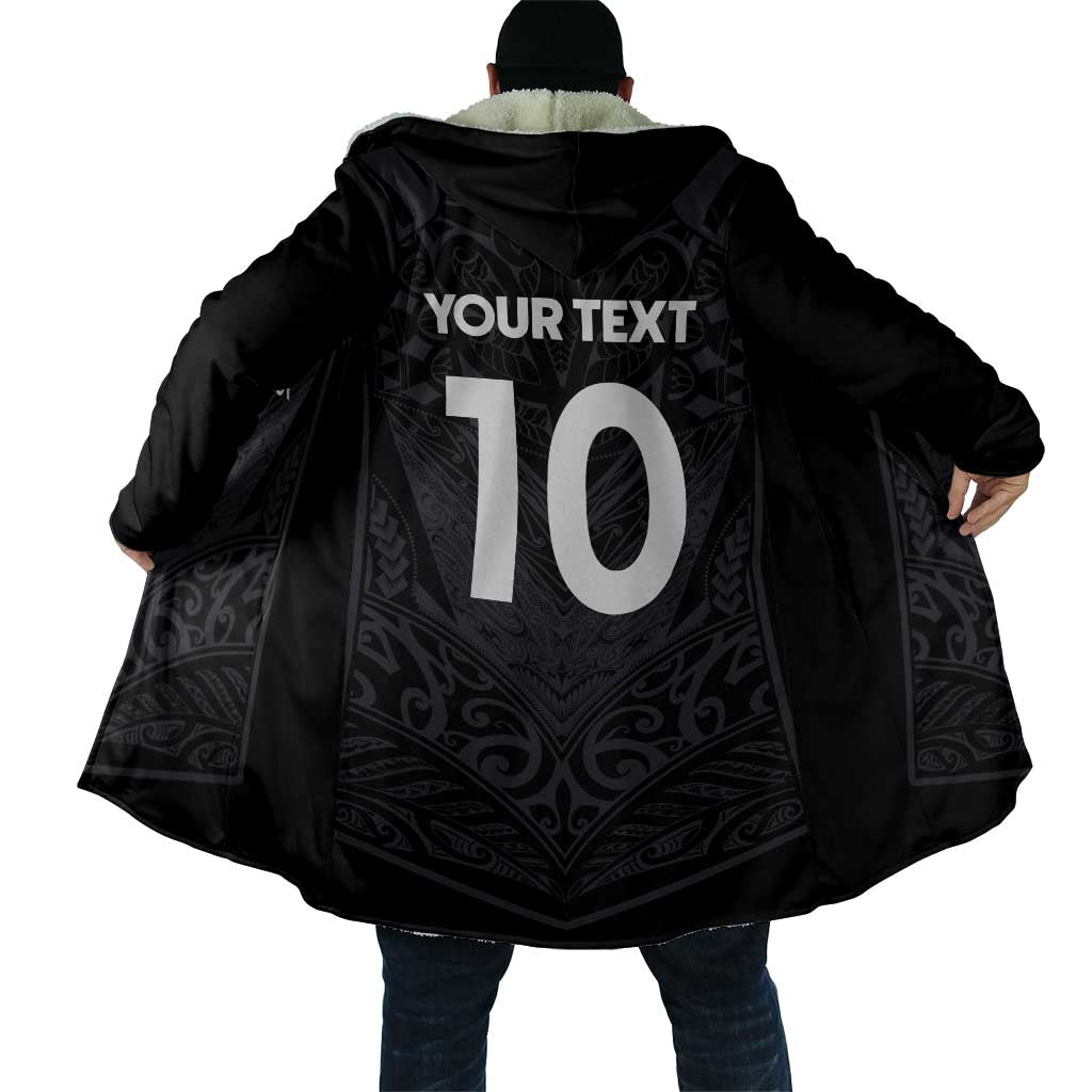 Custom Aotearoa Rugby Cloak The Blacks-Sporty T90 Style - Polynesian Pride
