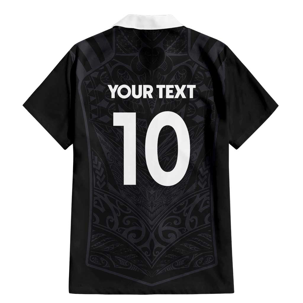 Custom Aotearoa Rugby Family Matching Mermaid Dress and Hawaiian Shirt The Blacks-Sporty T90 Style LT03 - Polynesian Pride