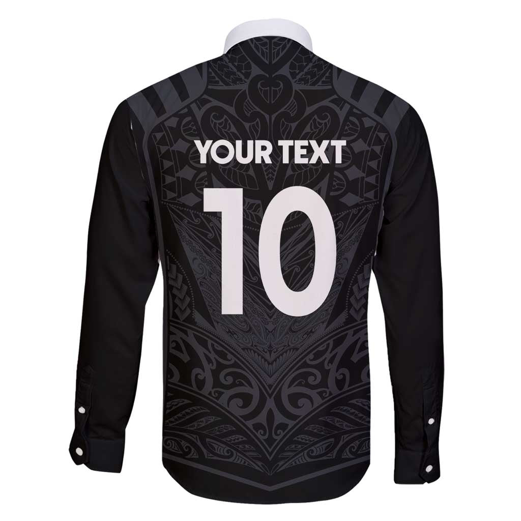 Custom Aotearoa Rugby Family Matching Mermaid Dress and Hawaiian Shirt The Blacks-Sporty T90 Style LT03 - Polynesian Pride
