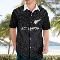 Custom Aotearoa Rugby Hawaiian Shirt The Blacks-Sporty T90 Style LT03 - Polynesian Pride
