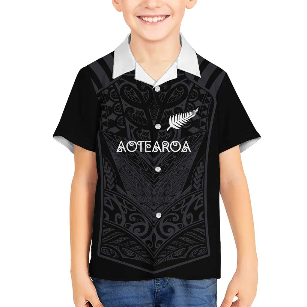 Custom Aotearoa Rugby Hawaiian Shirt The Blacks-Sporty T90 Style LT03 - Polynesian Pride