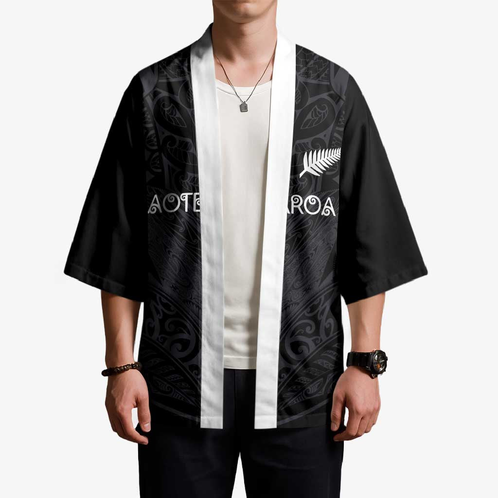 Custom Aotearoa Rugby Kimono The Blacks-Sporty T90 Style LT03 - Polynesian Pride