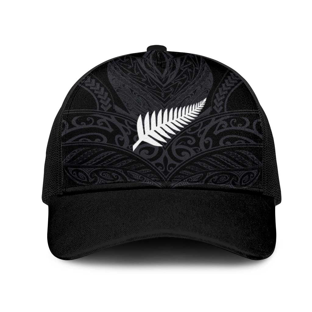 Aotearoa Rugby Mesh Trucker Cap The Blacks-Sporty T90 Style - Polynesian Pride