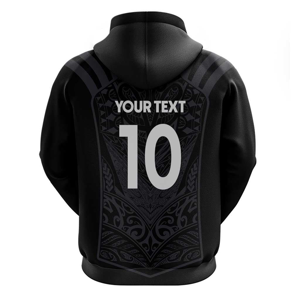 Custom Aotearoa Rugby Zip Hoodie The Blacks-Sporty T90 Style LT03 - Polynesian Pride