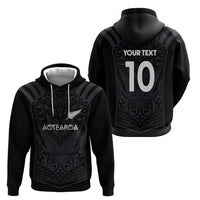 Custom Aotearoa Rugby Zip Hoodie The Blacks-Sporty T90 Style LT03 - Polynesian Pride