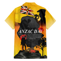 Niue ANZAC Day Family Matching Puletasi and Hawaiian Shirt Soldier and Gallipoli Lest We Forget LT03 - Polynesian Pride