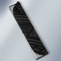 American Samoa Flag Day Auto Sun Shade Tribal Tattoo with Eagle Black