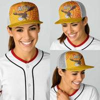 American Samoa Flag Day Baseball Net Cap Fautasi Race Pago Pago-Aeto Eagle Wings Tribal Style