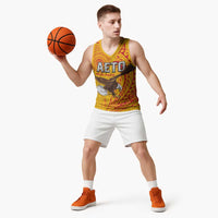 Personalised American Samoa Flag Day Basketball Jersey Fautasi Race Pago Pago-Aeto Eagle Wings Tribal Style LT03 - Polynesian Pride