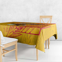 American Samoa Flag Day Tablecloth Fautasi Race Pago Pago-Aeto Eagle Wings Tribal Style LT03 - Polynesian Pride
