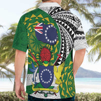 Cook Islands Independence Day Hawaiian Shirt National Flag and Emblem with Tatau Tattoo LT03 - Polynesian Pride