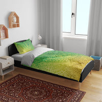 Hawaiian Turtles and Leis Bedding Set Tribal Kakau Pattern Fresh Summer Vibe LT03 - Polynesian Pride