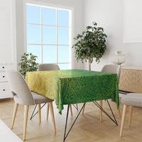 Hawaiian Turtles and Leis Tablecloth Tribal Kakau Pattern Fresh Summer Vibe LT03 - Polynesian Pride