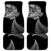 Personalised New Zealand Maori Art Tattoo and Silver Fern Car Mats LT03 - Polynesian Pride