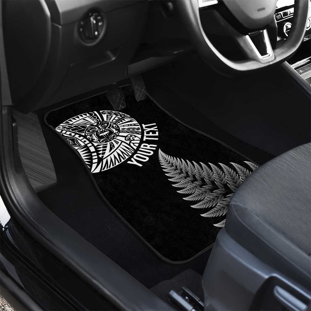 Personalised New Zealand Maori Art Tattoo and Silver Fern Car Mats LT03 - Polynesian Pride
