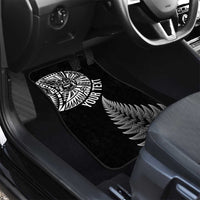 Personalised New Zealand Maori Art Tattoo and Silver Fern Car Mats LT03 - Polynesian Pride