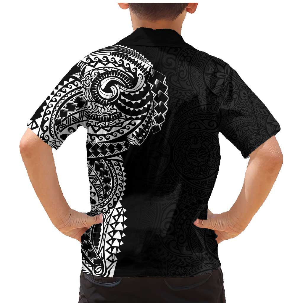 Polynesian Art Traditional Tattoo Pattern Family Matching Mermaid Dress and Hawaiian Shirt LT03 - Polynesian Pride