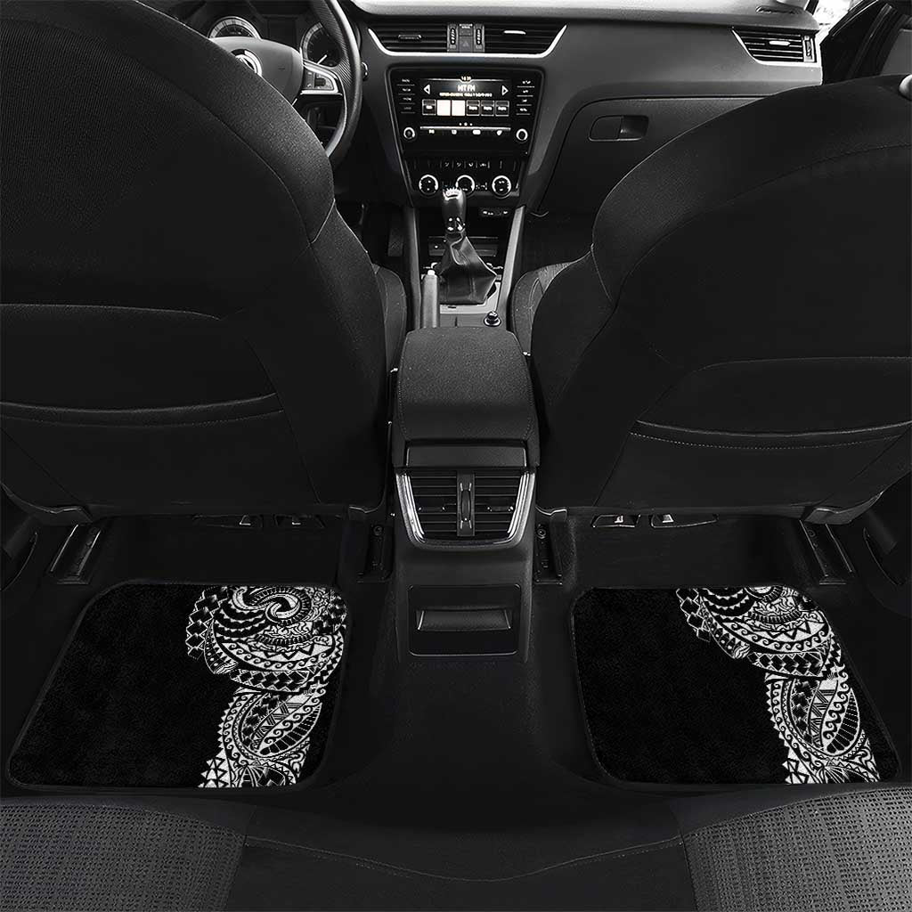Polynesian Art Traditional Tattoo Car Mats Simple Style