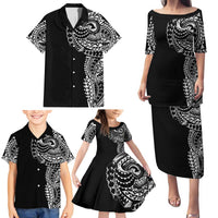 Polynesian Art Traditional Tattoo Family Matching Puletasi and Hawaiian Shirt Simple Style LT03 - Polynesian Pride