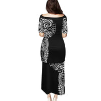 Polynesian Art Traditional Tattoo Family Matching Puletasi and Hawaiian Shirt Simple Style LT03 - Polynesian Pride