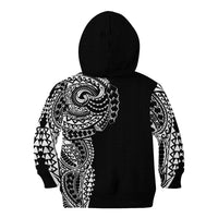 Polynesian Art Traditional Tattoo Kid Hoodie Simple Style LT03 - Polynesian Pride