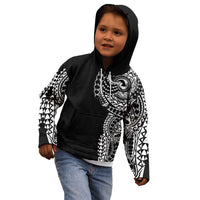 Polynesian Art Traditional Tattoo Kid Hoodie Simple Style LT03 - Polynesian Pride