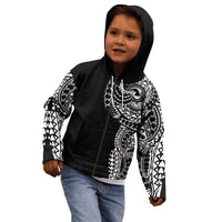 Polynesian Art Traditional Tattoo Kid Hoodie Simple Style LT03 - Polynesian Pride
