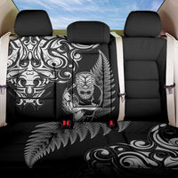 New Zealand Maori Warrior Rugby Back Car Seat Cover Silver Fern