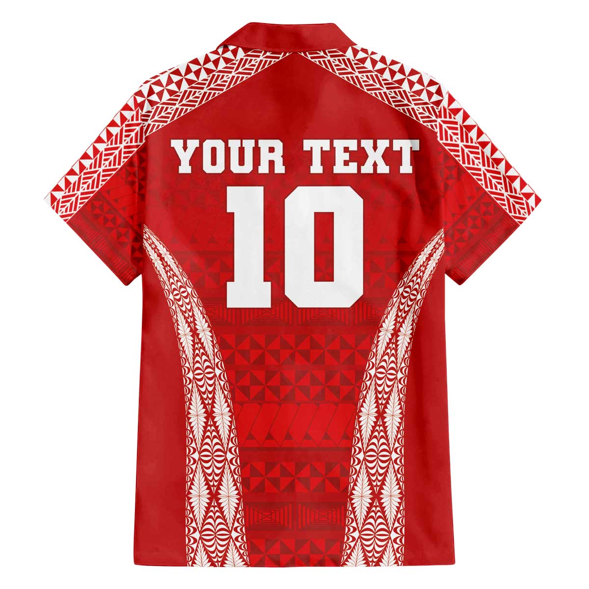 Custom Tonga Pacific Rugby 2024 Family Matching Off Shoulder Short Dress and Hawaiian Shirt Ngatu Tribal Pattern LT03 - Polynesian Pride