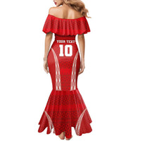 Custom Tonga Pacific Rugby 2024 Mermaid Dress Ngatu Tribal Pattern LT03 - Polynesian Pride
