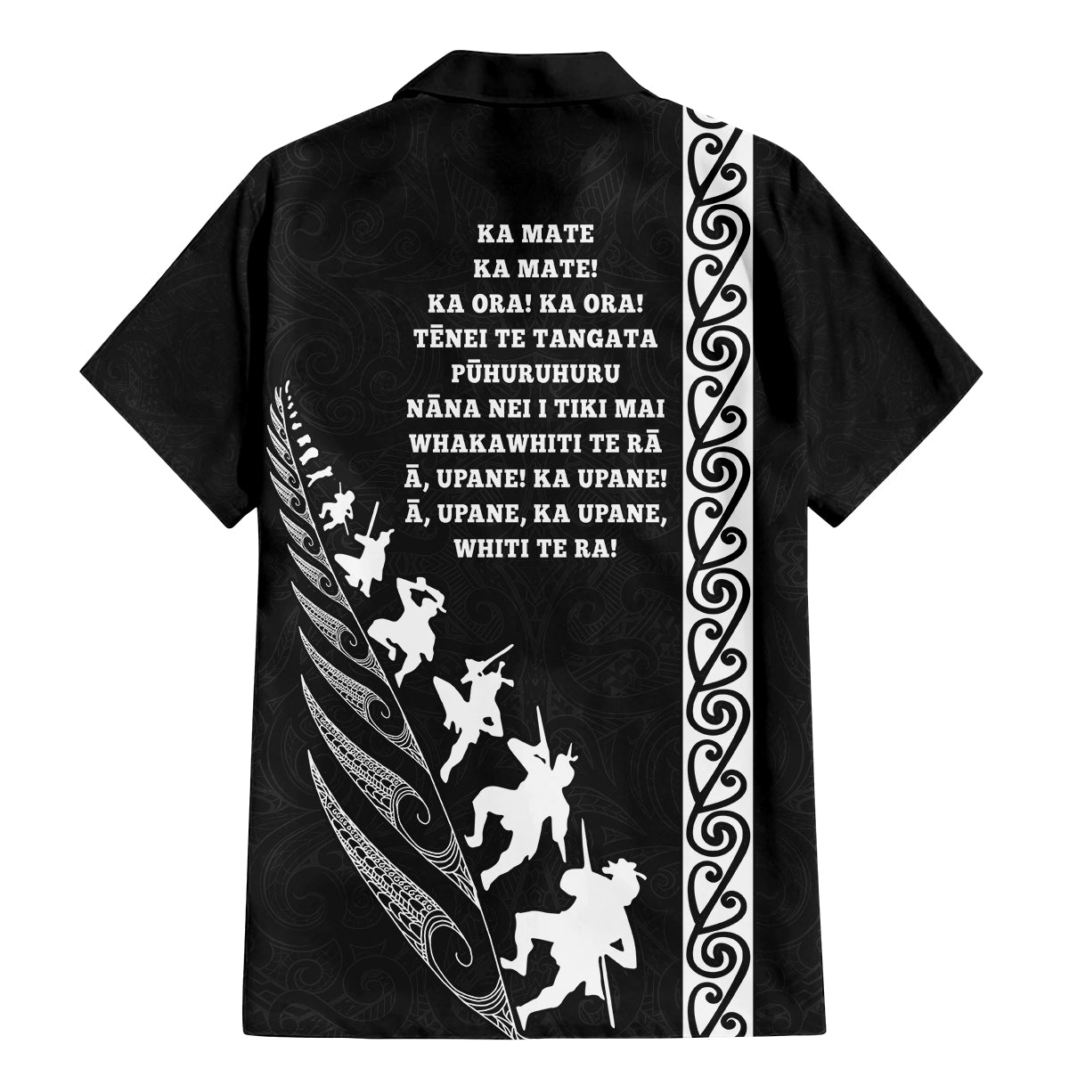 New Zealand Rugby Family Matching Mermaid Dress and Hawaiian Shirt Haka Dance Tribal God Mask Maori Pattern LT03 - Polynesian Pride