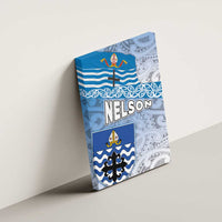 New Zealand Nelson Canvas Wall Art Nelson's Flag and Seal - Maori Art Tattoo LT03 - Polynesian Pride