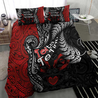 Aotearoa Toitu Te Tiriti Bedding Set New Zealand Honour the Treaty - Te Tiriti Is Us LT03 - Polynesian Pride