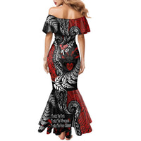 Aotearoa Toitu Te Tiriti Family Matching Mermaid Dress and Hawaiian Shirt New Zealand Honour the Treaty - Te Tiriti Is Us LT03 - Polynesian Pride