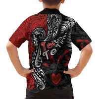 Aotearoa Toitu Te Tiriti Family Matching Puletasi and Hawaiian Shirt New Zealand Honour the Treaty - Te Tiriti Is Us LT03 - Polynesian Pride