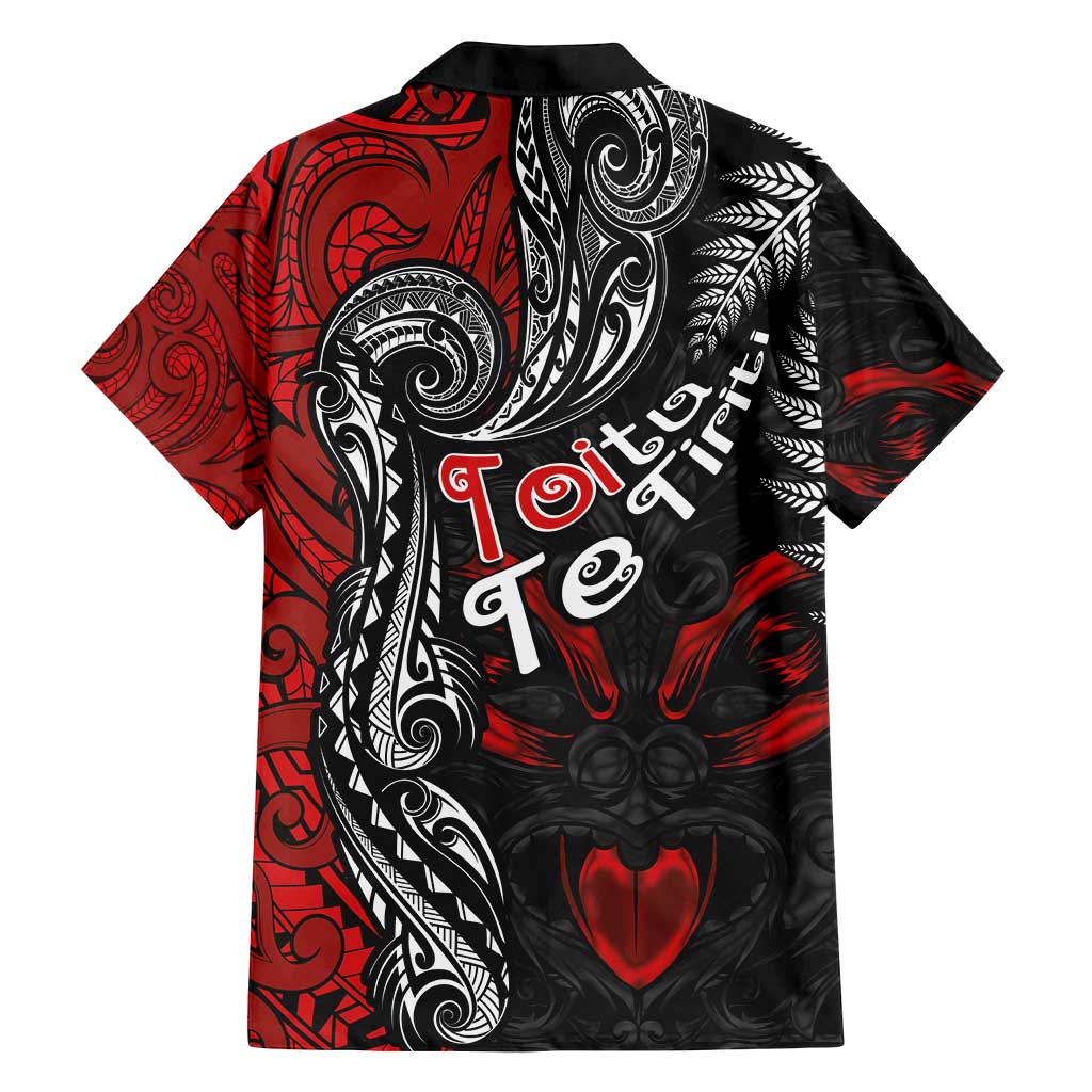 Aotearoa Toitu Te Tiriti Family Matching Summer Maxi Dress and Hawaiian Shirt New Zealand Honour the Treaty - Te Tiriti Is Us LT03 - Polynesian Pride