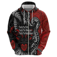 Aotearoa Toitu Te Tiriti Hoodie New Zealand Honour the Treaty - Te Tiriti Is Us LT03 - Polynesian Pride